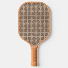 Pickleball Paddle, Retro Tiki Palm Leaf Pickleball Schläger