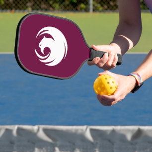 Pickleball Paddle unter der Flagge von Phoenix, US