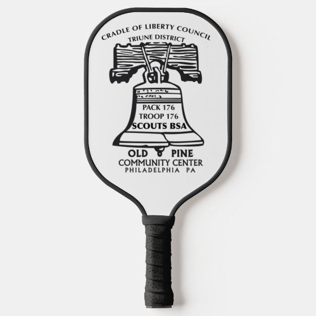Pickleball Paddle - White (Vorderseite)