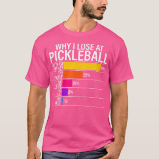Pickleball-Paddleball für Pickleball-Spieler T-Shirt