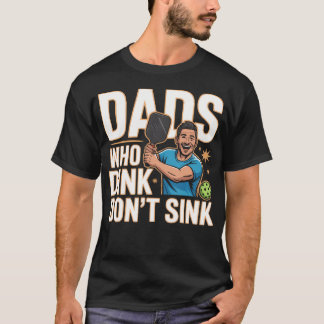 Pickleball Papa Paddle Sport Coach Pickleball T-Shirt