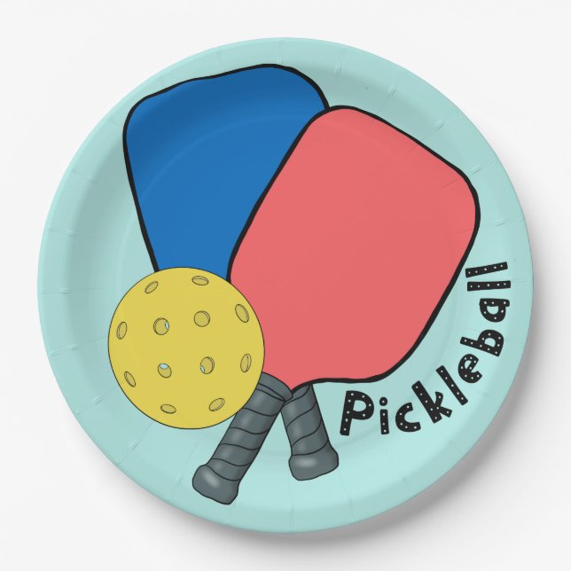 Pickleball Paper Teller von Deb Jeffrey (Vorderseite)