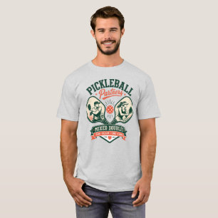 Pickleball-Partner Mixed Doppel T-Shirt