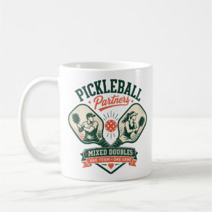 Pickleball-Partner Mixed Doubles Kaffeetasse