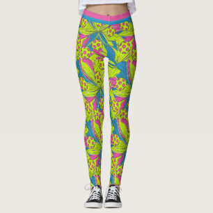 Pickleball-Party-Beine Leggings