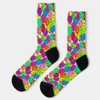 Pickleball Party Confetti und Pickleball Balloons Socken