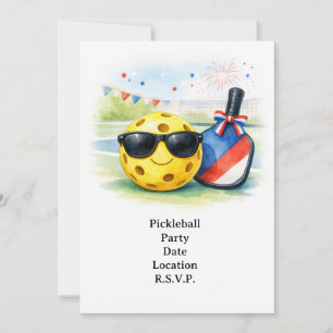 Pickleball-Party-Einladung Einladung