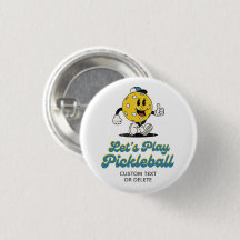 Pickleball Party Funny Pickleball Cartoon Mascot