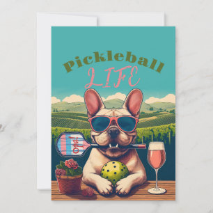 Pickleball Party Turnier Einladungen Frankreich