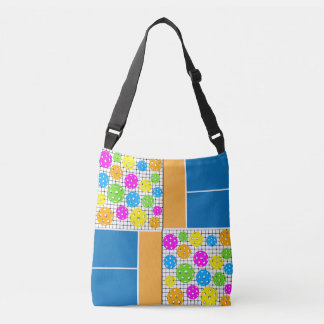 Pickleball Patterns-Tasche Tragetaschen Mit Langen Trägern
