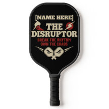 Pickleball Personalisierter Name The Disruptor Pad