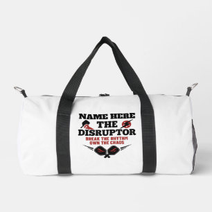 Pickleball Personalisierter Name The Rally Wrecker Duffle Bag