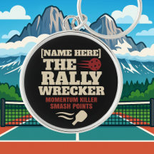 Pickleball Personalisierter Name THE RALLY WRECKER