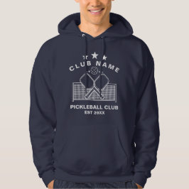 Pickleball Personalized Club Name Hoodie