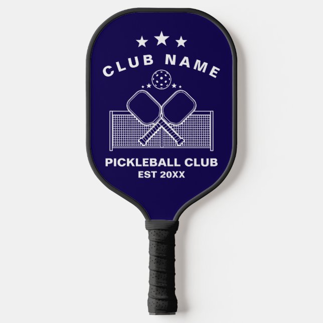 Pickleball Personalized Club Name  Pickleball Schläger (Vorderseite)