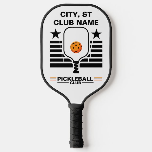 Pickleball Personalized Name Pickleball Schläger (Vorderseite)