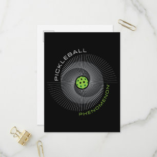 Pickleball-Phänomen-Galaxie Einladungspostkarte