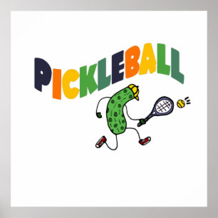 Pickleball Pickle Pickleball Pickleball Pickleball Poster