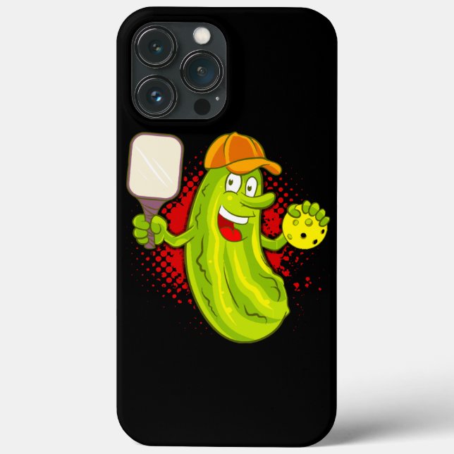 Pickleball Pickle Player Case-Mate iPhone Hülle (Rückseite)