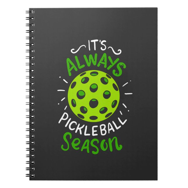 Pickleball - Pickleball Saison Notizblock (Vorderseite)