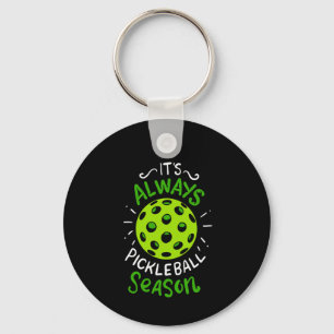 Pickleball - Pickleball-Saison Schlüsselanhänger