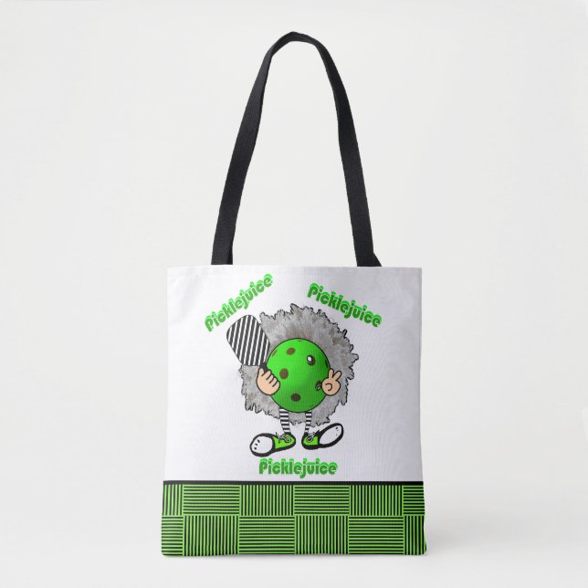 Pickleball Picklejujugend Halloween Film Inspirier Tasche (Vorderseite)