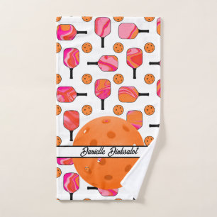 Pickleball Pink Orange Pickleball Paddle Balls Per
