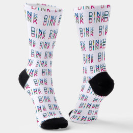 Pickleball Player Gift Dink mehrfarbig Socken