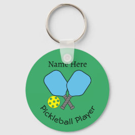 Pickleball Player Key Ring Schlüsselanhänger