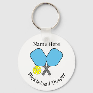 Pickleball Player Schlüsselanhänger