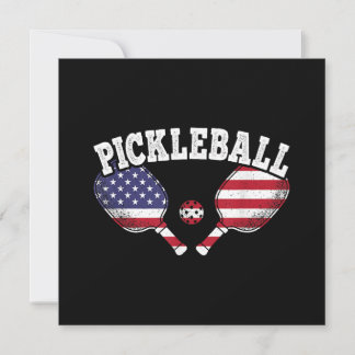 Pickleball Player Vintag Pickle Ball Liebe