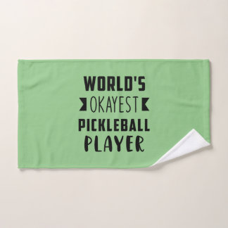 Pickleball Player's Humorvolles Handtuch
