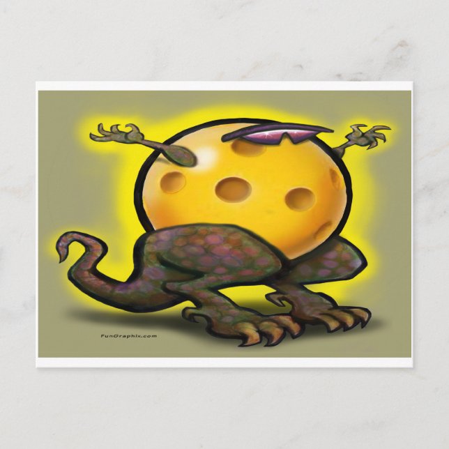 Pickleball Postkarte (Vorderseite)