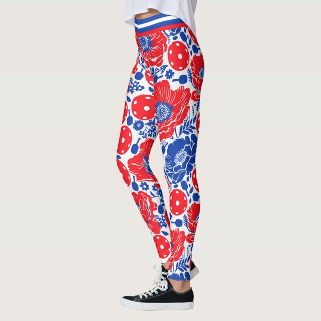 Pickleball Power Leggings, Pickleball Leggings (Links)