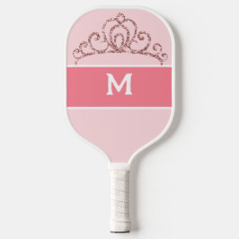 Pickleball Princess Mit Monogramm Pink Pickleball Schläger
