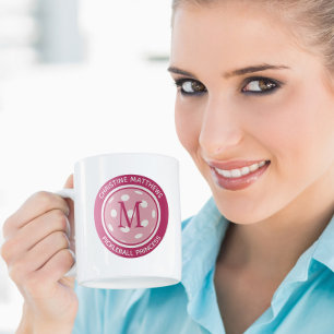 Pickleball Prinzessin Benutzerdefinierter Zitatnam Kaffeetasse
