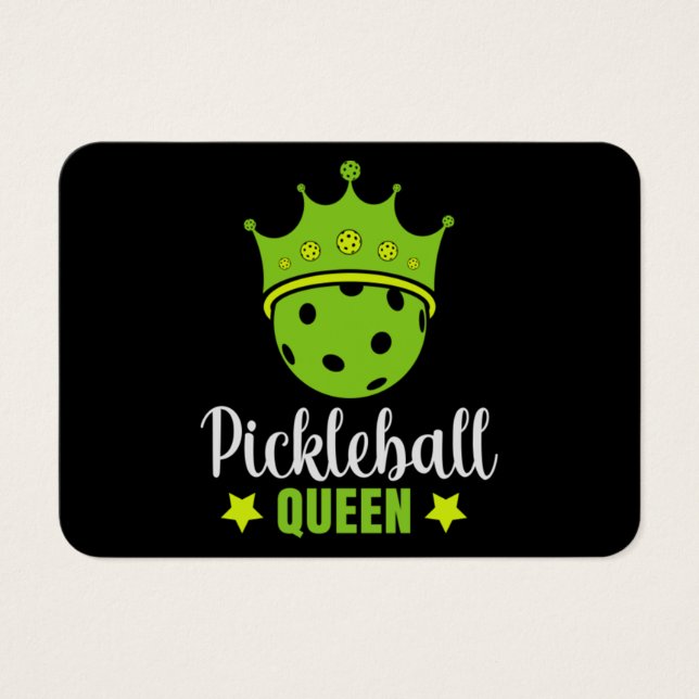 Pickleball Queen Funny Pickle Ball Queen (Vorderseite)