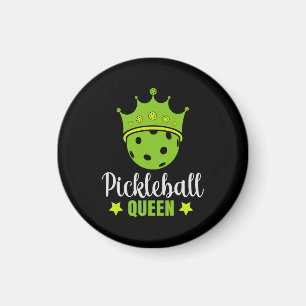Pickleball Queen Funny Pickle Ball Queen Magnet