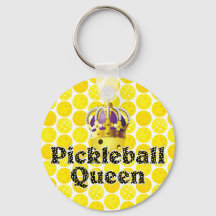 Pickleball Queen - Gelbe Pickleball-Krone