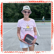 Pickleball Queen - Gelbe Pickleball-Krone