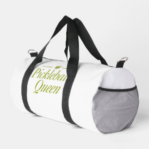 Pickleball Queen Gym Bag 👑🏓 Stylische Pickleba Duffle Bag