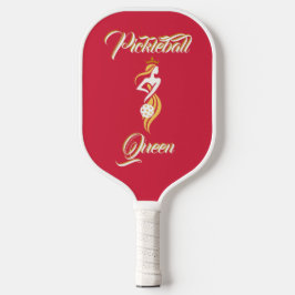 Pickleball Queen of the Court Individuelle Name El Pickleball Schläger