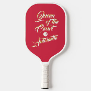 Pickleball Queen of the Court Individuelle Name El Schläger