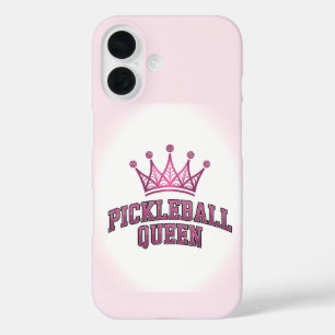 Pickleball Queen Postcard iPhone 16 Hülle
