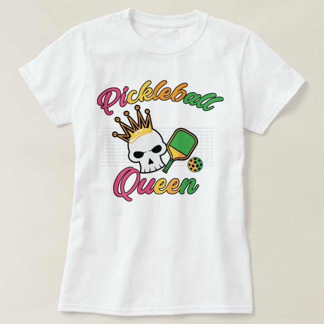 Pickleball Queen T-Shirt (Design vorne)