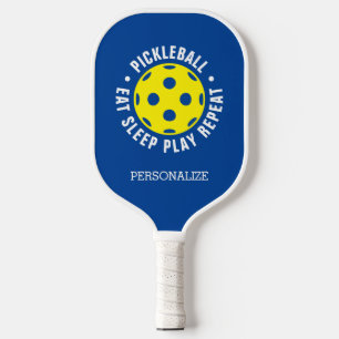 Pickleball Raquette de pagaie personnalisée avec nom