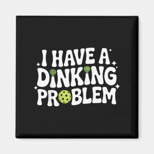 Pickleball Rentner Dink Opa lustiges Sportgeschenk Magnet