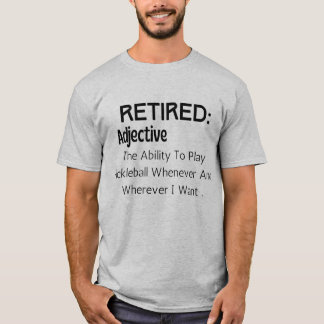 Pickleball Retirement Shirt für Opa