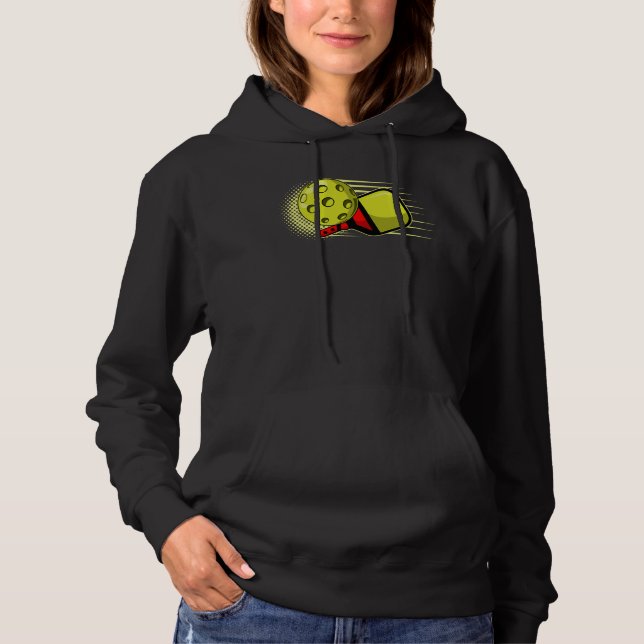 Pickleball Retro Hoodie (Vorderseite)