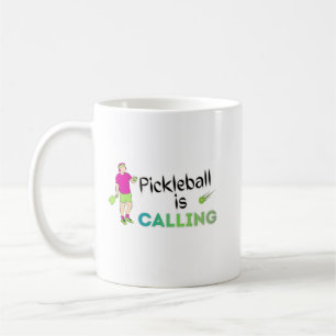 Pickleball ruft Tasse